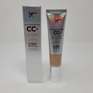 IT Cosmetics CC+ Color Correcting Full Coverage AntiAging Cream Light 1.08 Fl Oz